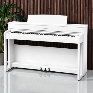 Комплект: Пианино PIANOVA MA-910 WH + Банкетка + Наушники