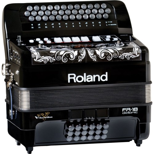 Цифровой аккордеон Roland FR-18D BK