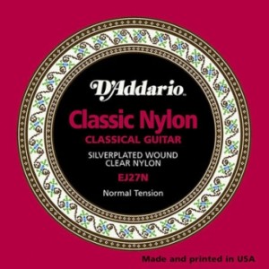 Струны для классической гитары D`addario EJ27N