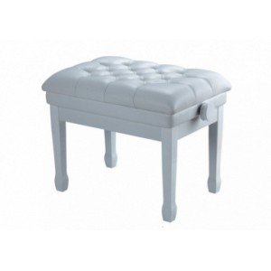 Банкетка для фортепиано Fotura Max 6 White PE