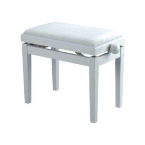 Банкетка для фортепиано KB018 White