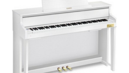 Пианино Casio GP-300 теперь доступно и в белом цвете!