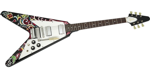 Форма электрической гитары V