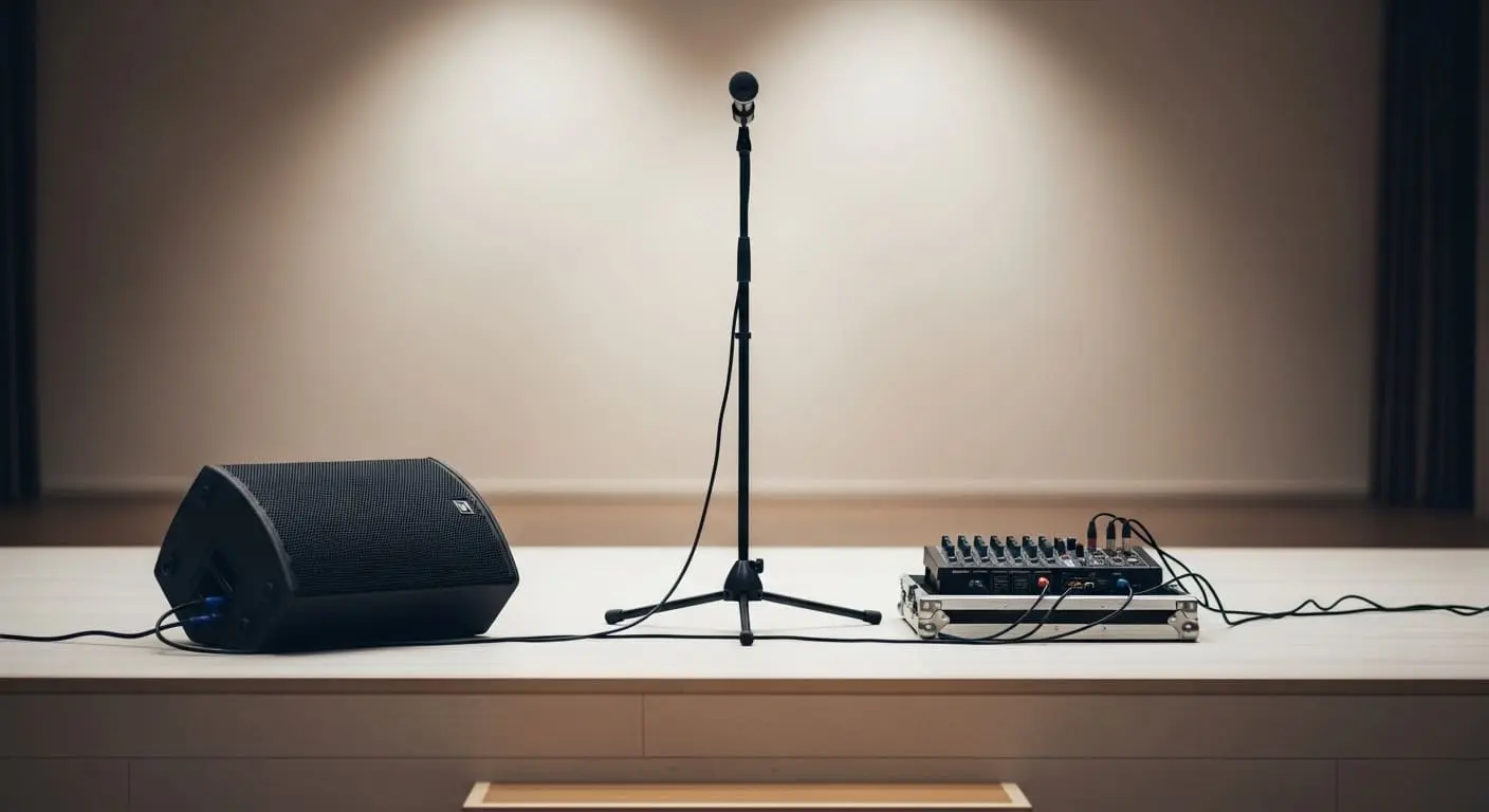 Что нужно для небольшой сцены, школьного концерта или мероприятия: радиосистемы, микшерный пульт и типичные ошибки при первом подборе