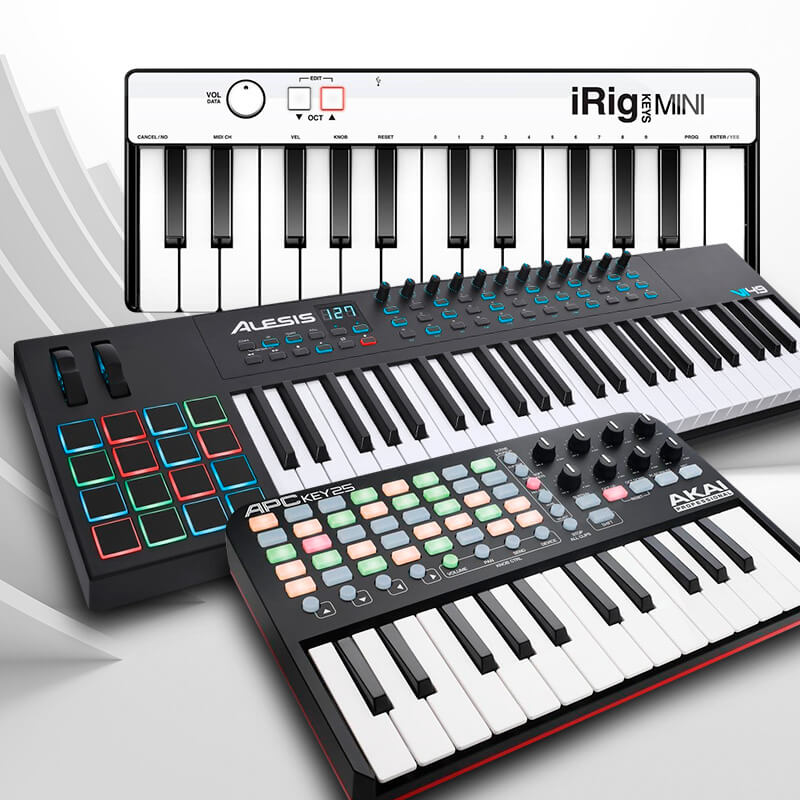 Виды MIDI контроллеров