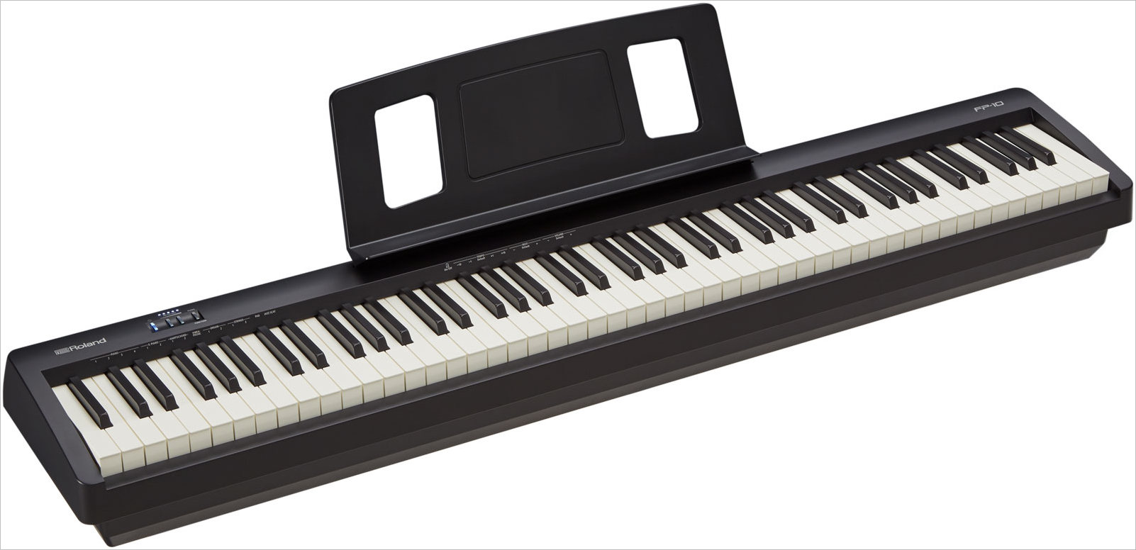 цифровое пианино FP-10 вид сбоку