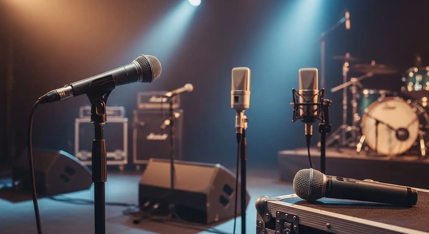 Ошибки при выборе микрофона для сцены: что мешает музыканту звучать уверенно
